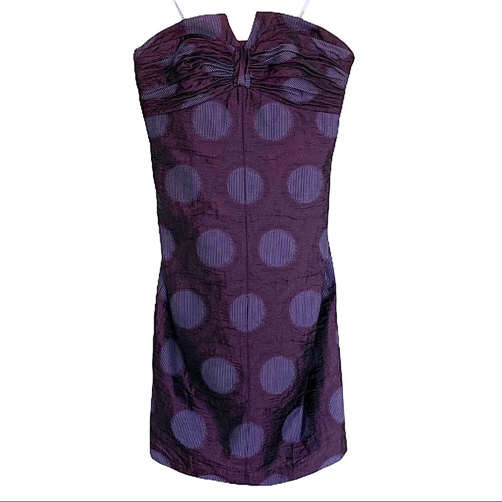 𝅺VERA Wang Lavender Label Strapless Cocktail Dress